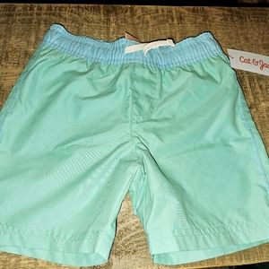 Cat & Jack Toddler Boys Swim Shorts 4T NWT